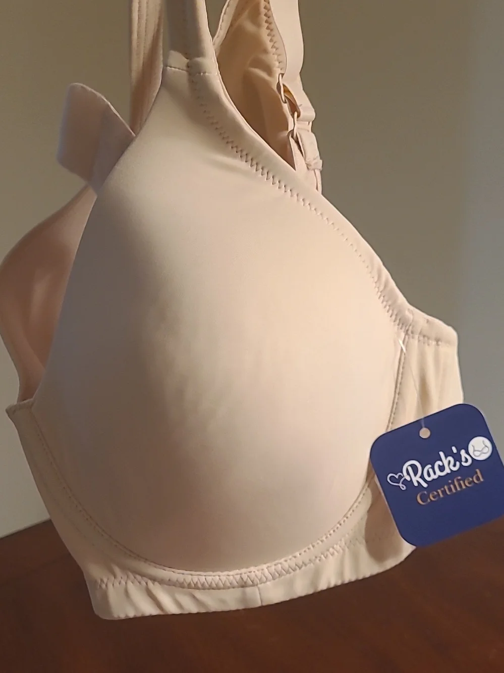 Leading Lady Brigitte Full Coverage Underwire Smooth Light Beige T-Shirt Bra 40B
